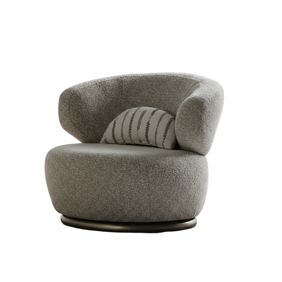 Fotoliu Bucle, Voyage