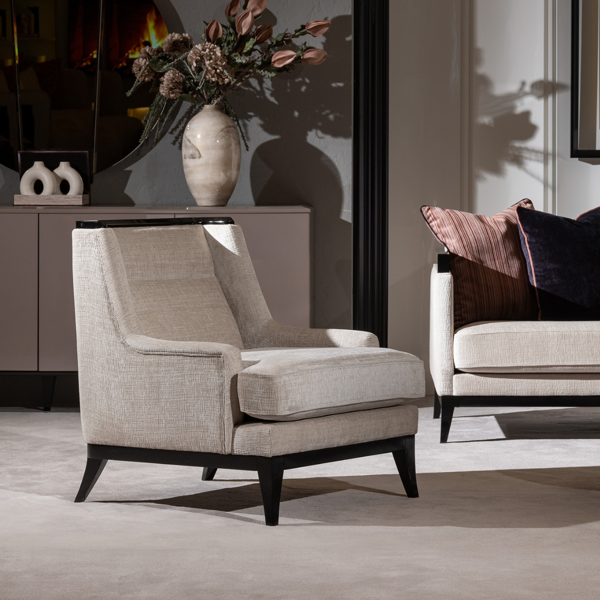 Set Canapea Moderna cu Fotolii, Riyad