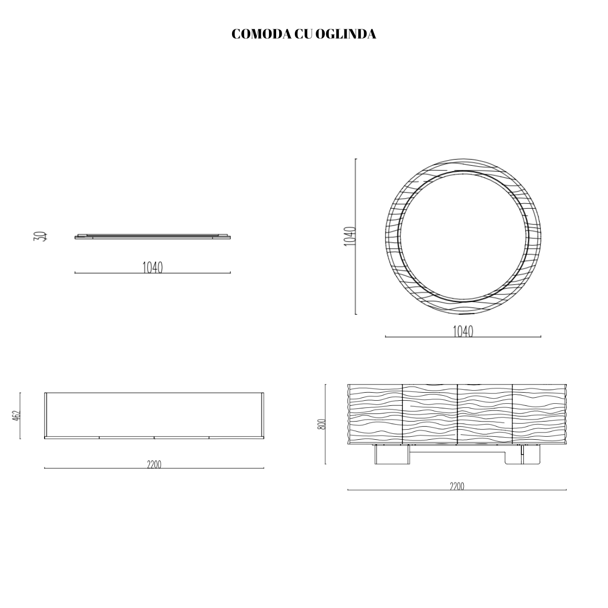 Colectia de Living si Dining de Lux, Sili H