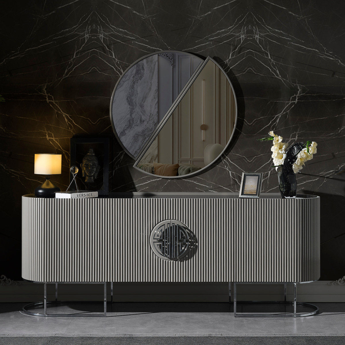 Colecția de Living si Dining de lux, Majestic Grey G