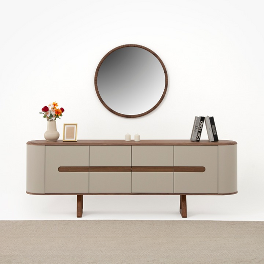 Comoda de Dining cu Oglinda, Alvin