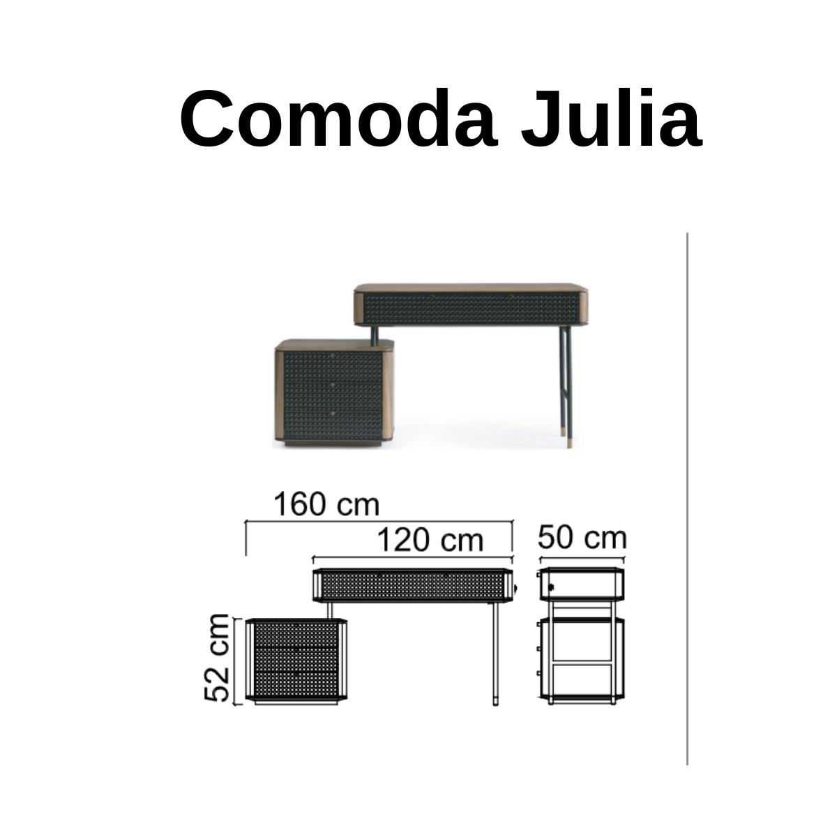 Set Dormitor Modular De Lux, Julia