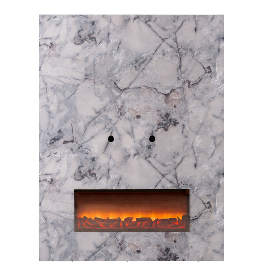 Panou cu șemineu electric