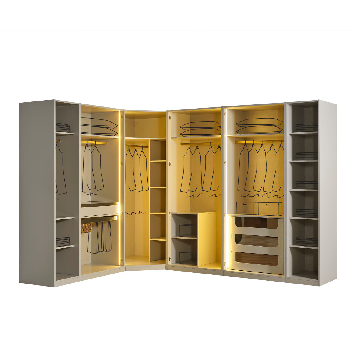 Dormitor Modular de lux, Line