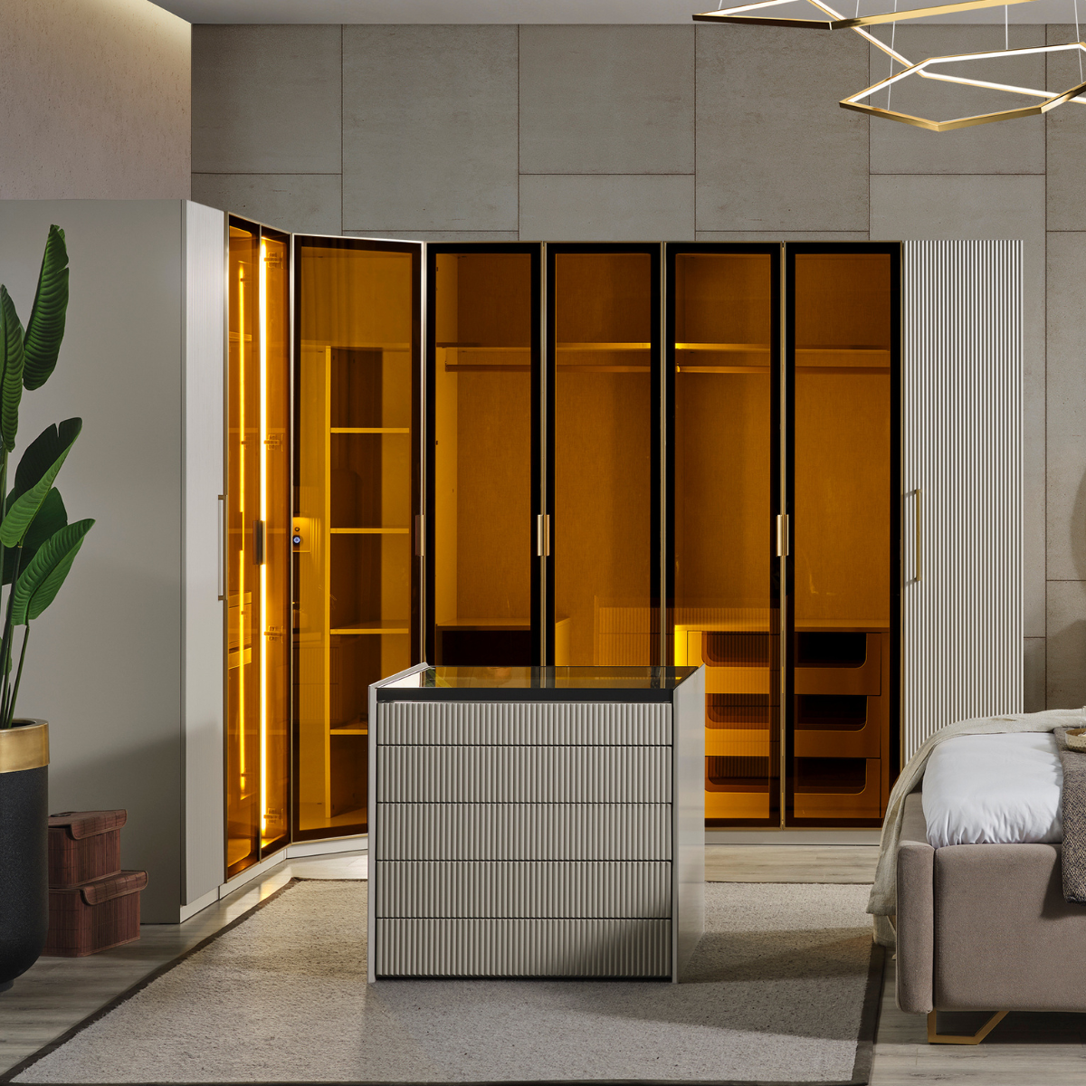 Dormitor Modular de lux, Line