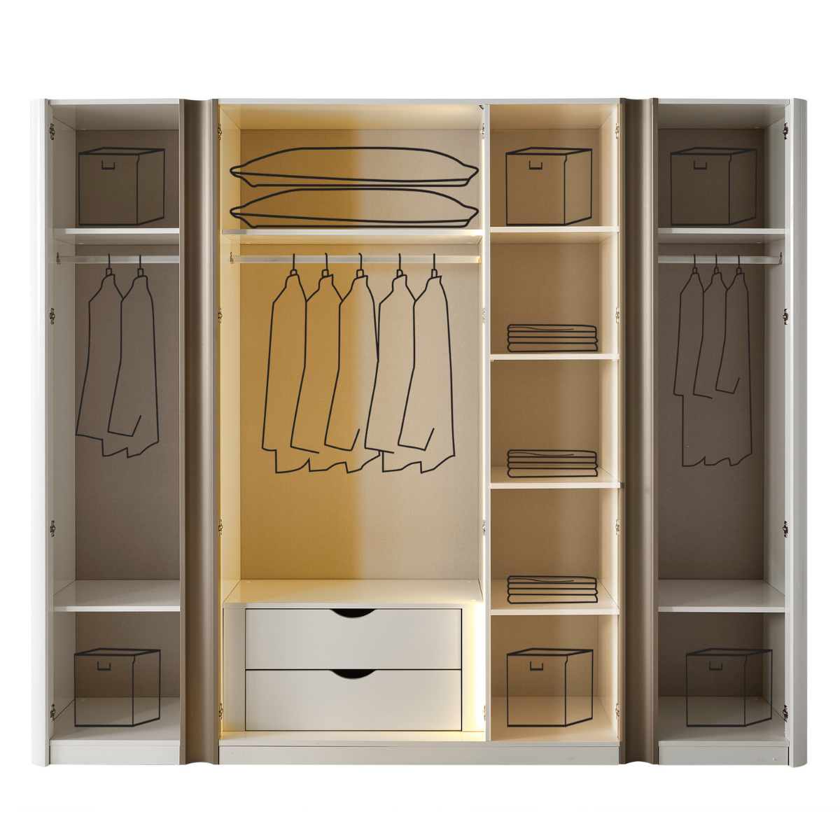 Dormitor Modular Bucle, Voyage