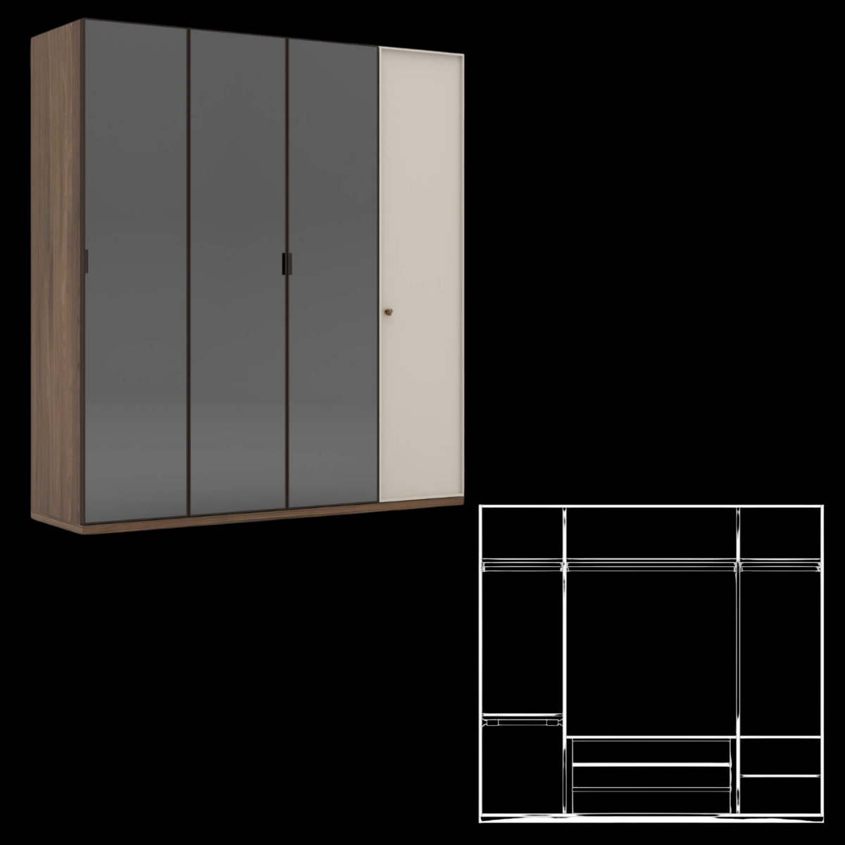 Dormitor Modular, Raks