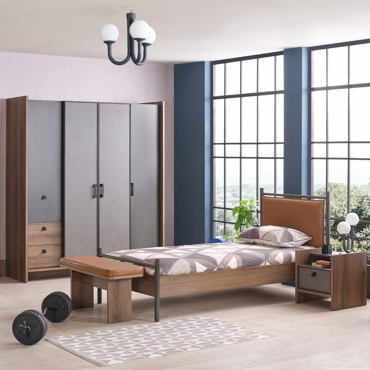 Dormitor Modular pentru Copii, Action