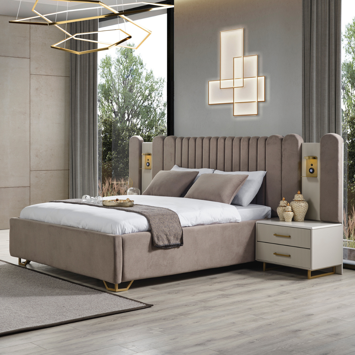 Pat Tapitat de lux, Line