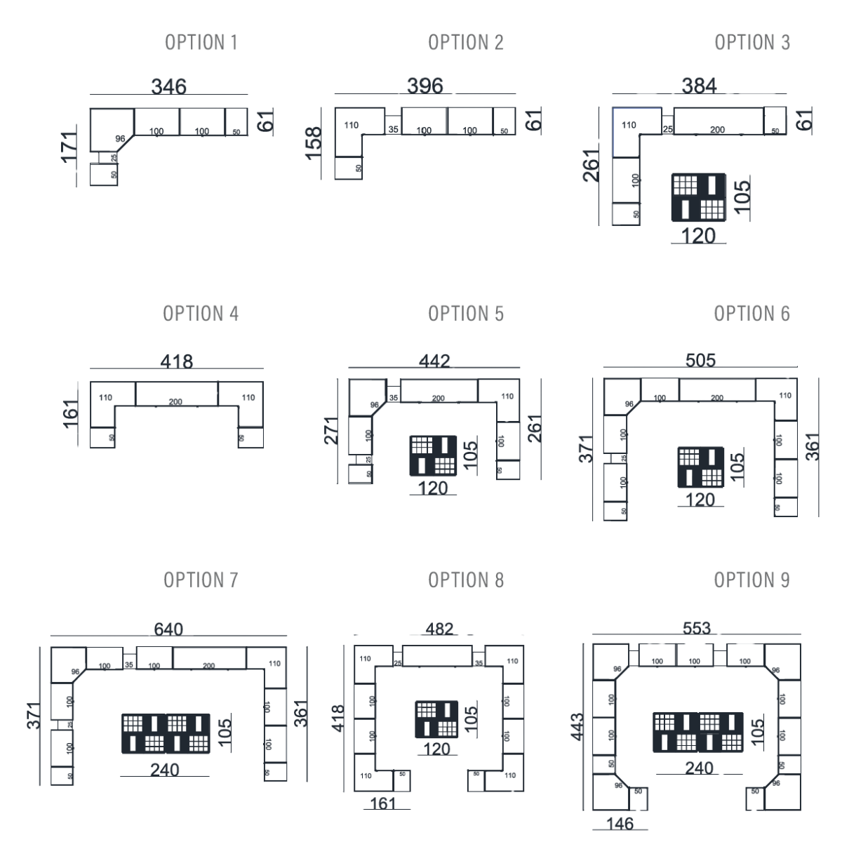 Dulap modular de lux, Ara