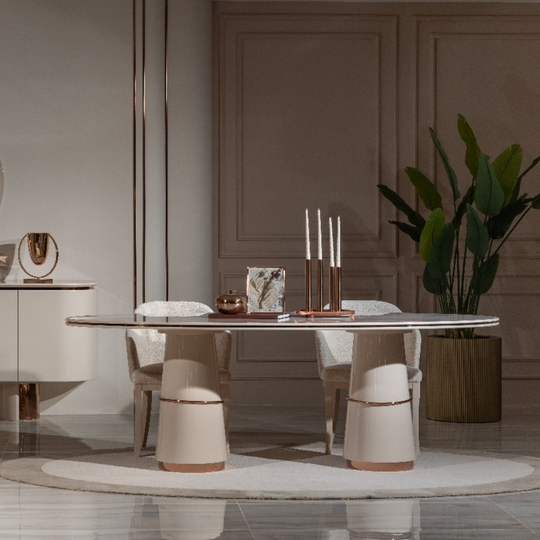 Masa Dining de Lux, Aura