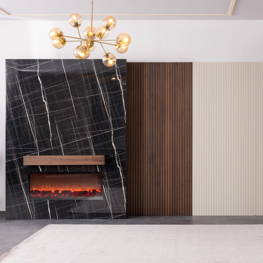 Panou Liniar 3D De Interior Mdf vopsit Riflaj IDOL,  dimensiuni 1000×200x2400mm