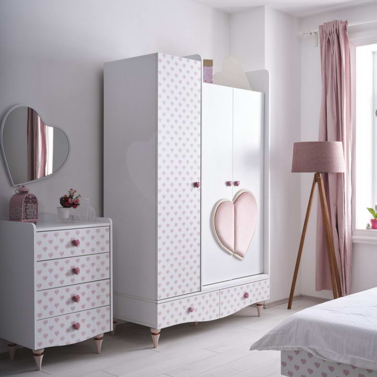 Set pentru Copii Configuratia 1, Dormitor Love