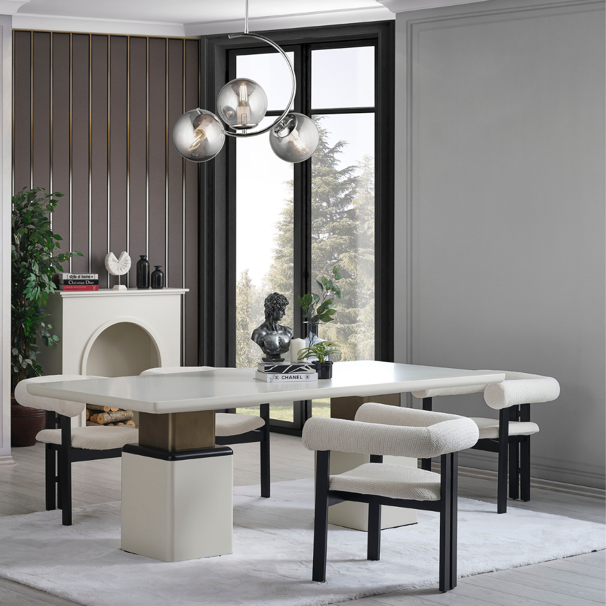 Set Masa cu scaune de dining De Lux, Molarka