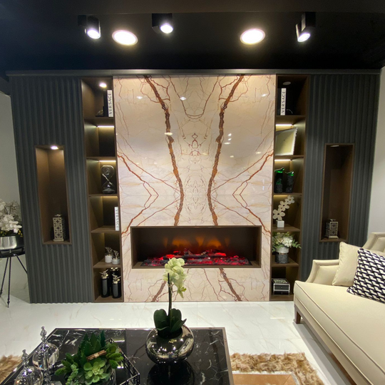 Biblioteca De Lux cu Semineu și panou tv, Lizbon