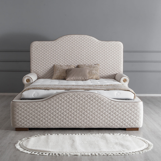 Pat tapițat de lux cu ladă, Oslo