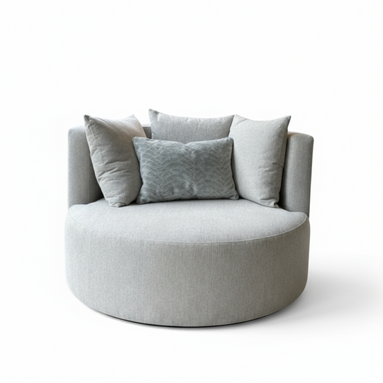 Fotoliu de lux rotund Duz