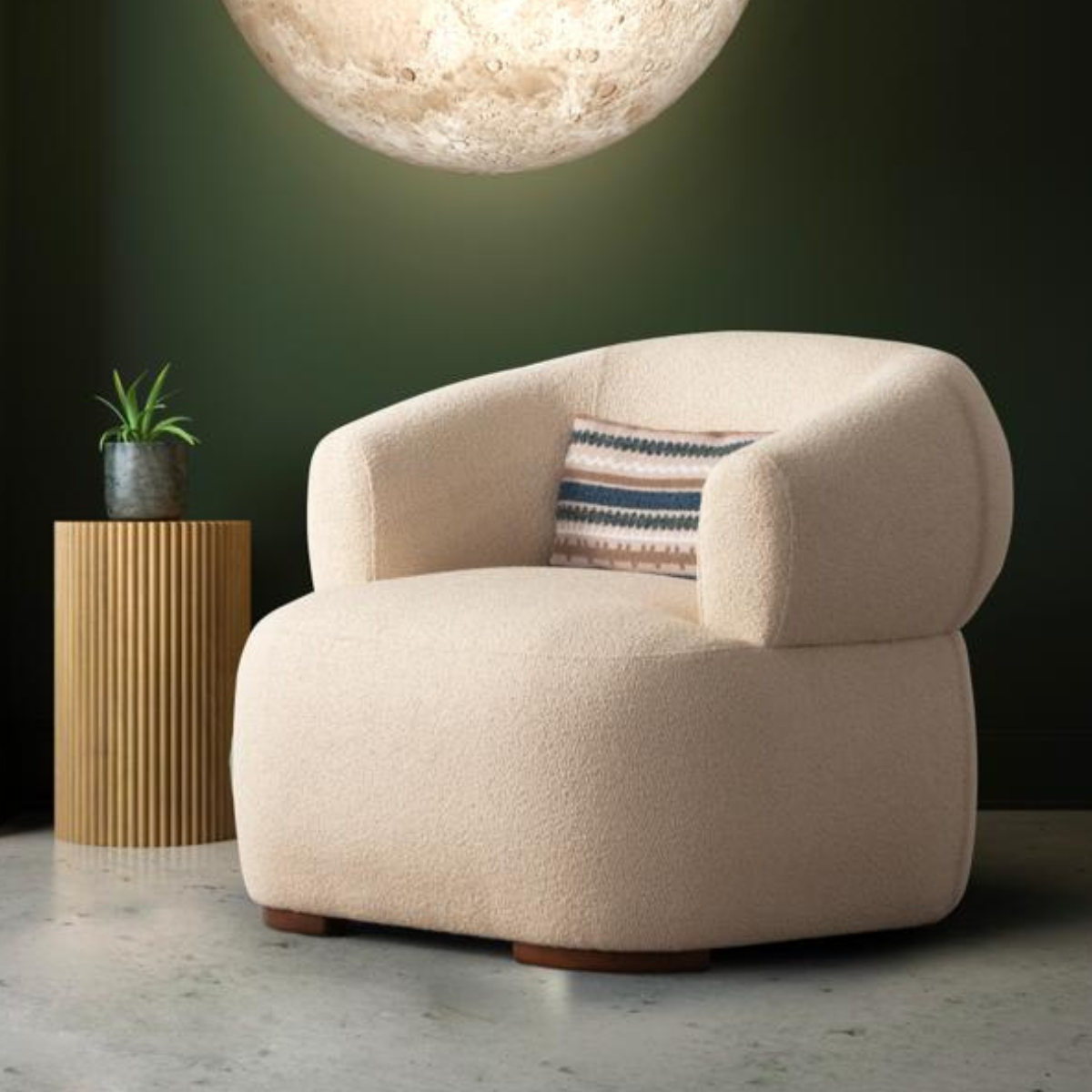 Fotoliu Bucle, Morandi