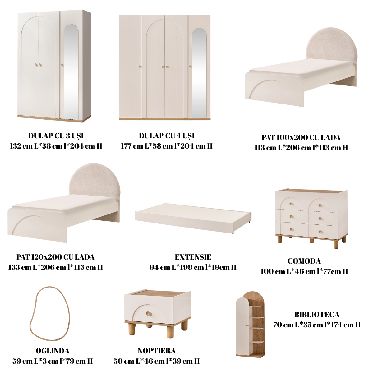 Dormitor Modular pentru Copii, Louis