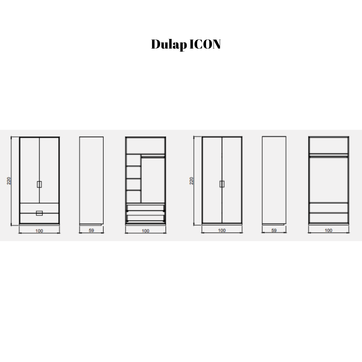 Set Dormitor Modern, Icon