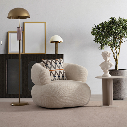 Fotoliu Bucle Rotativ, Glamour