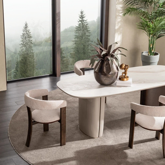 Set Masa de Dining cu Scaune, ICON