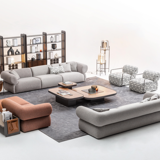 Canapea moderna bucle, Perla