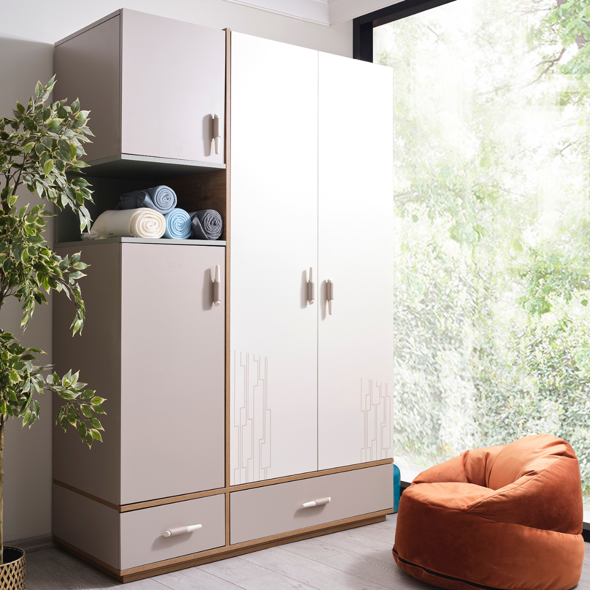 Dormitor Modern Pentru Copii Latte Intermobilifurniture dormitor-modern-pentru-copii-latte-intermobilifurniture