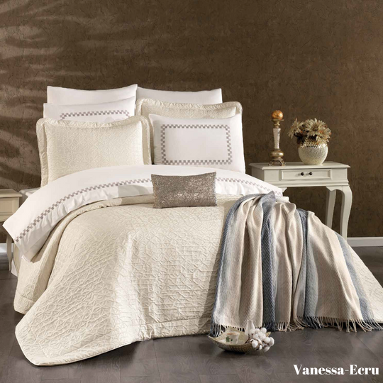 Set Lenjerie de Pat Premium 11 Piese, Vanessa