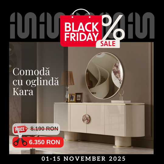 Comoda de Dining cu Oglinda, Kara