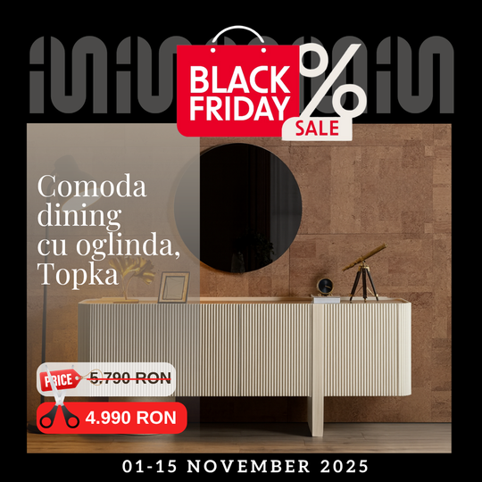 Comoda de Dining cu Oglinda, Topka G
