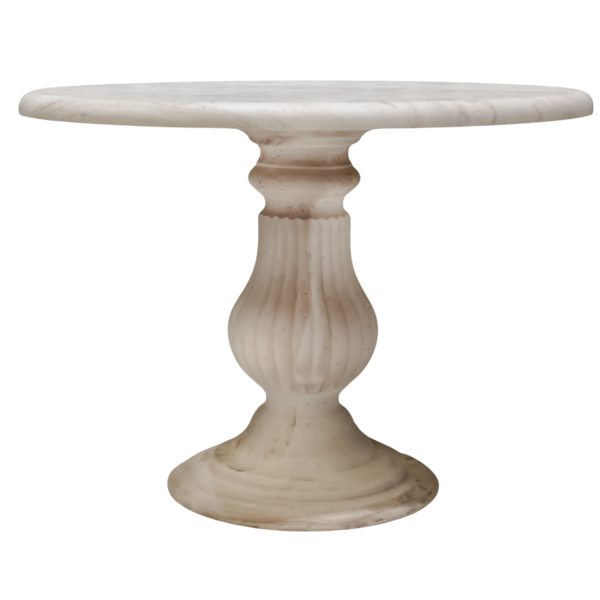 Masa de dining rotunda din Piatră Naturală Travertino, COD 091