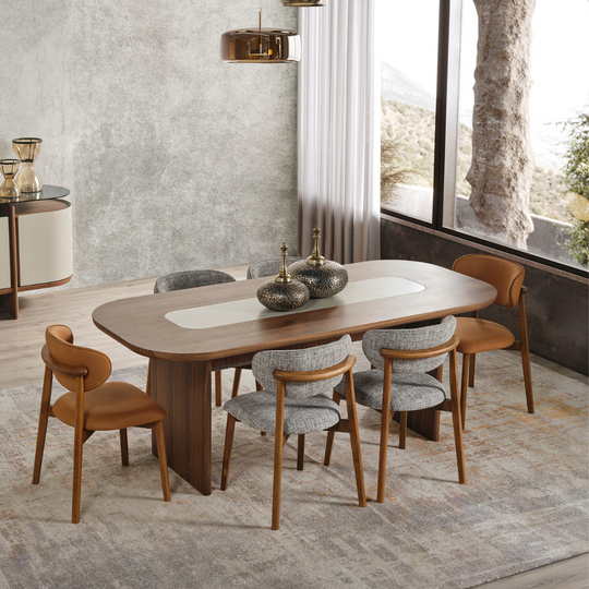 Set Masa Dining cu scaune, Otello