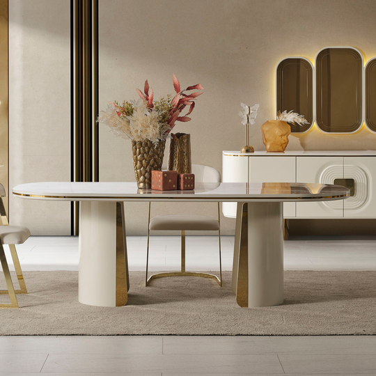 Masa de Dining de lux, Farela