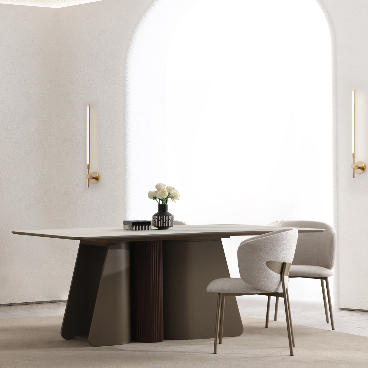 Masă de Dining Modernă Colt – design organic contemporan