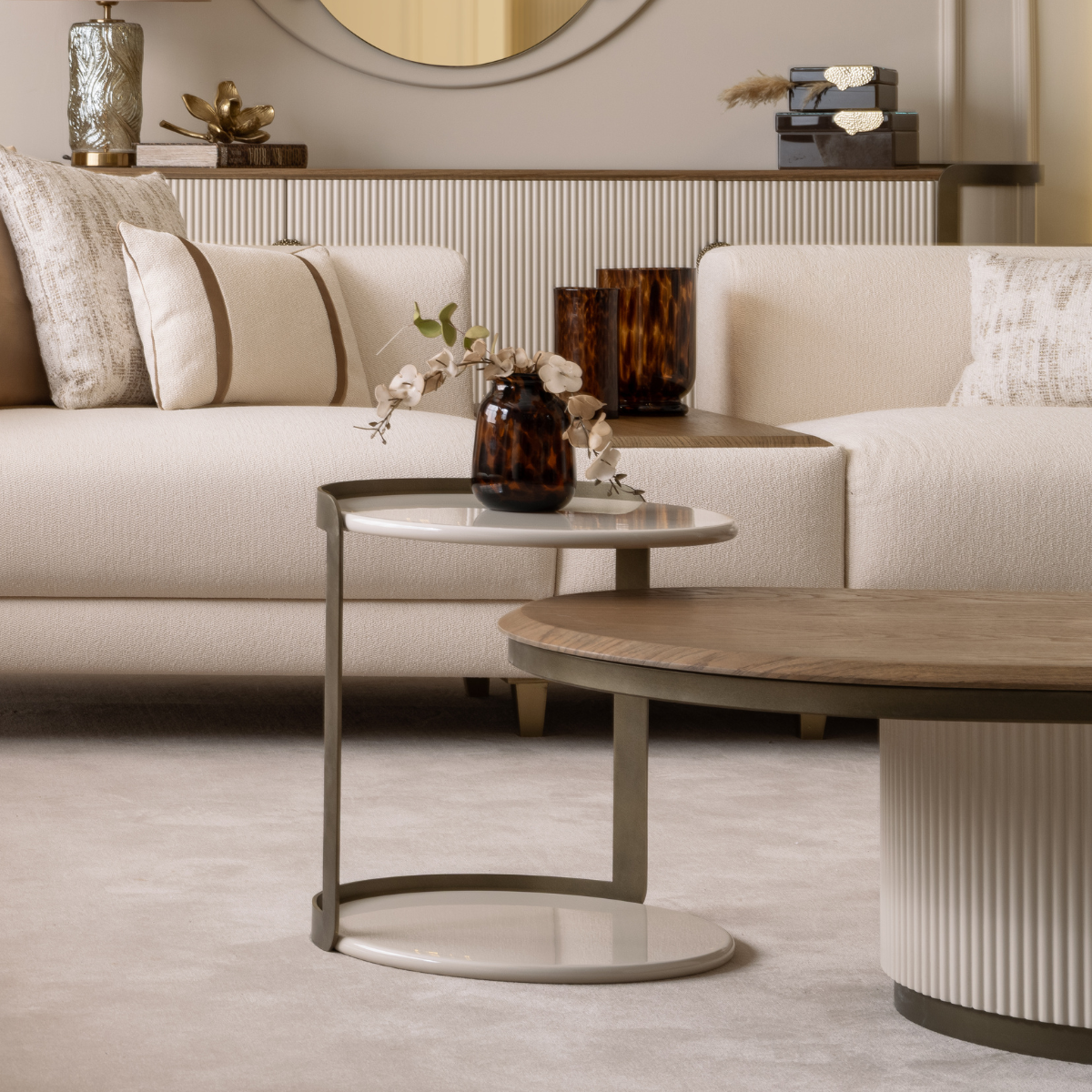 Colectia de Living si Dining de lux, Mocha