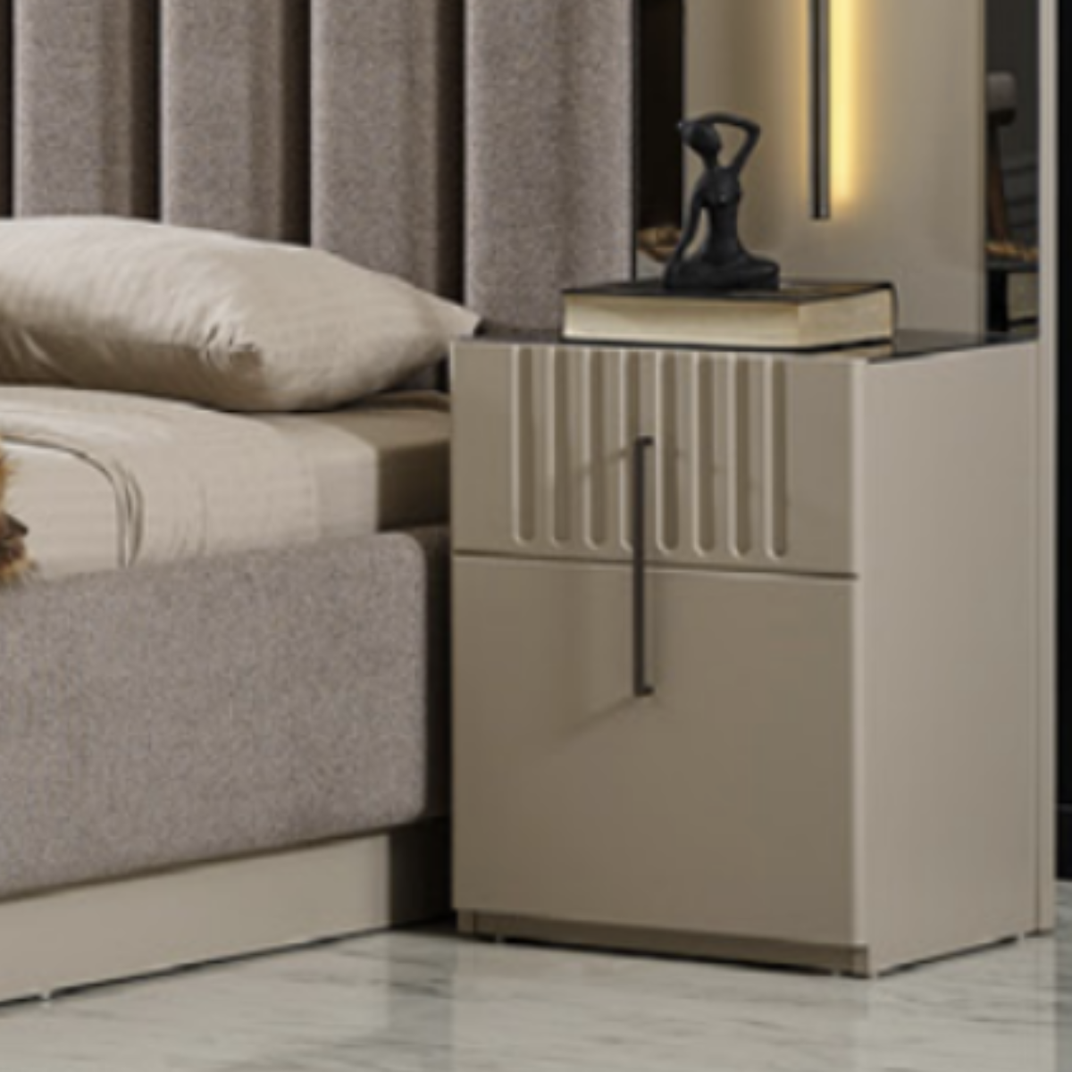 Set Noptiere 2 bucati, Asel