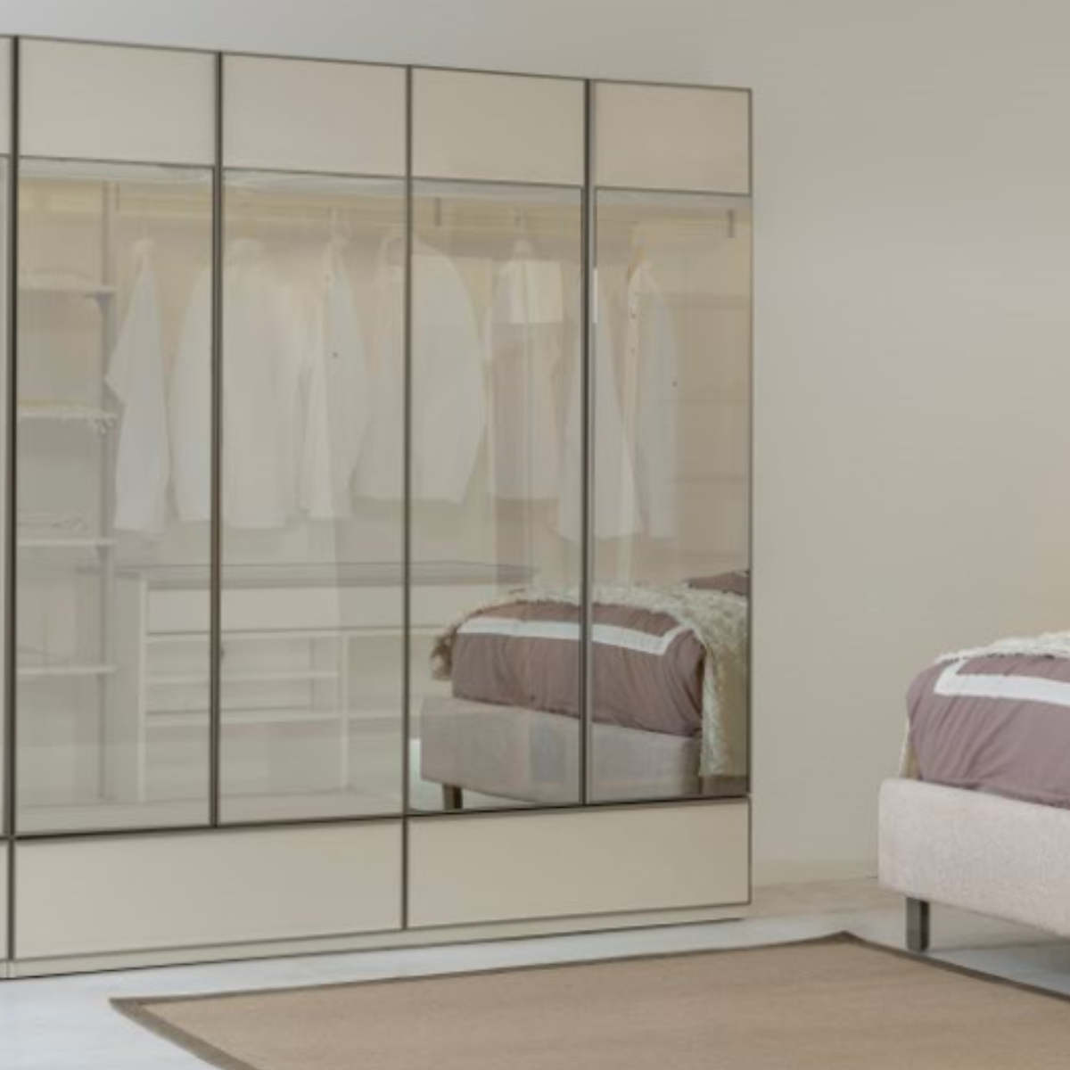 Dulap modular de lux, Milan – intermobilifurniture