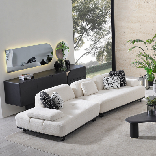 Canapea bucle, Perla Still