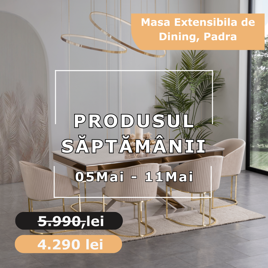 Masa Extensibila de Dining, Padra