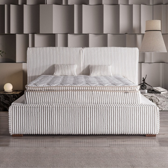 Pat tapițat cu lada de depozitare , Rodos