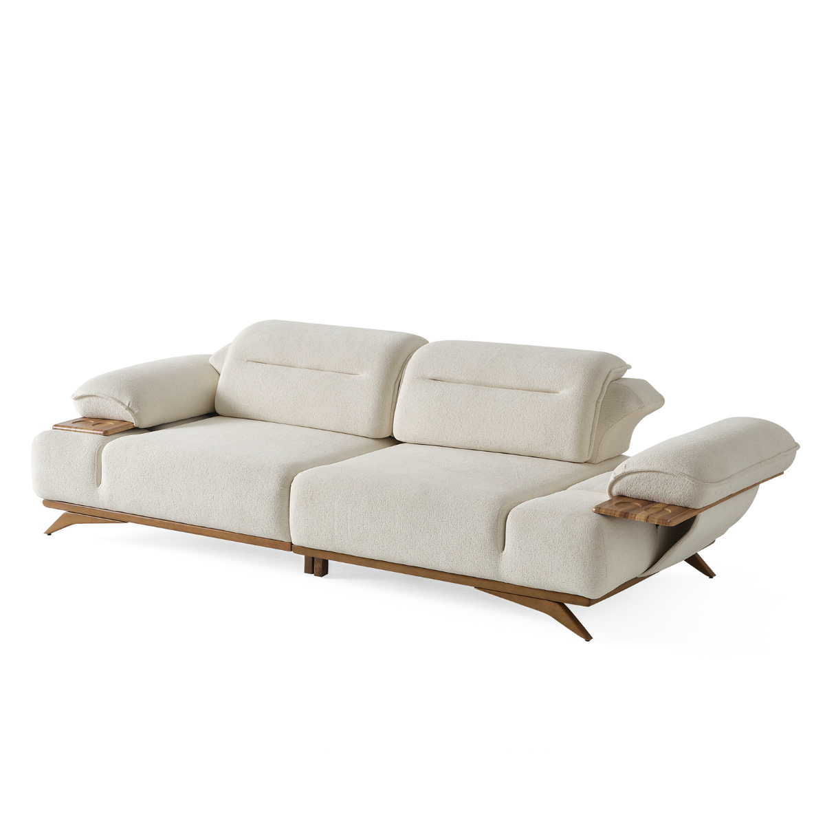 Set Canapea Bucle cu 2 Fotolii, Safir