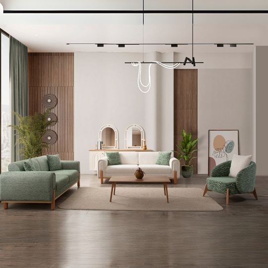 Set Canapea Moderna cu Fotolii, Grace