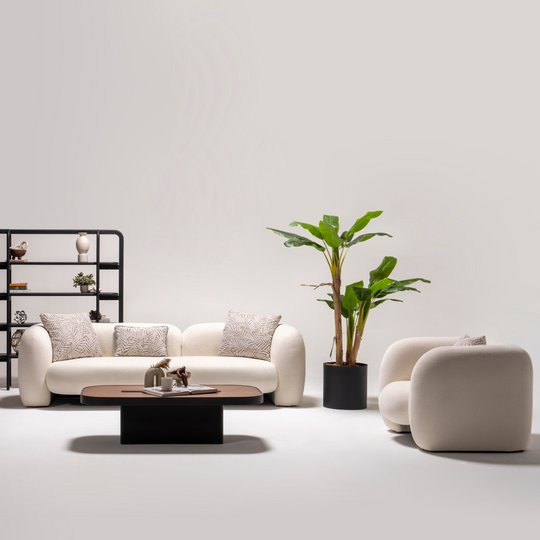 Set Canapea cu fotolii bucle, Stella