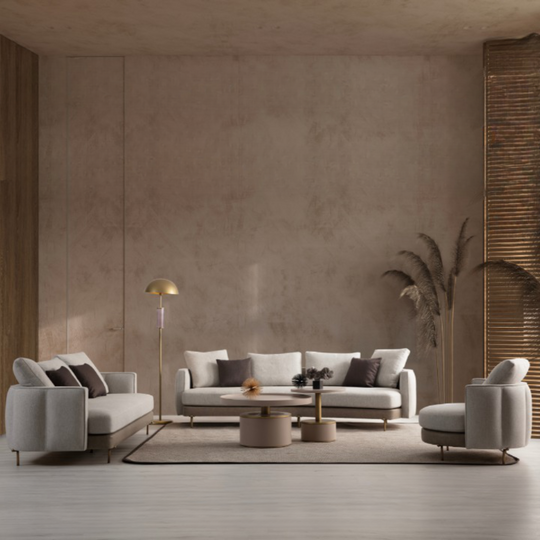 Set Canapea cu Fotolii Moderne, Ginger