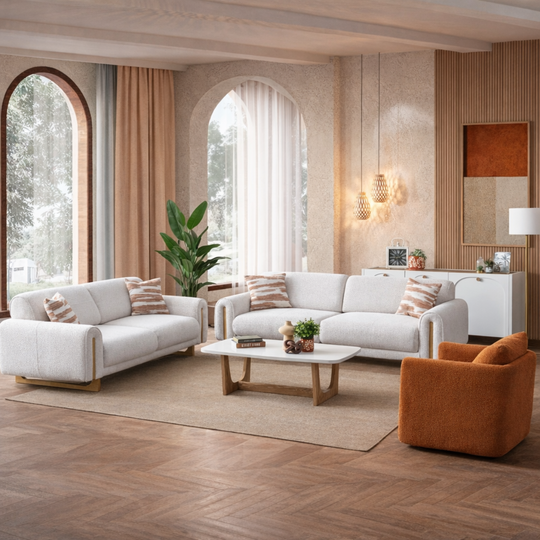 Set Canapele Cu Fotolii Bucle, Livora