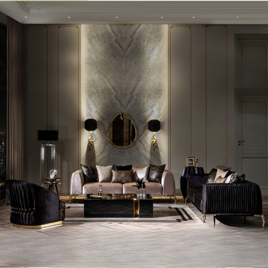 Set Canapea cu Fotolii Moderne, Majesty