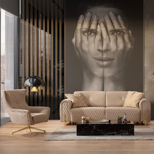 Set Canapea Moderna Cu Recliner Si Fotolii, Vegas