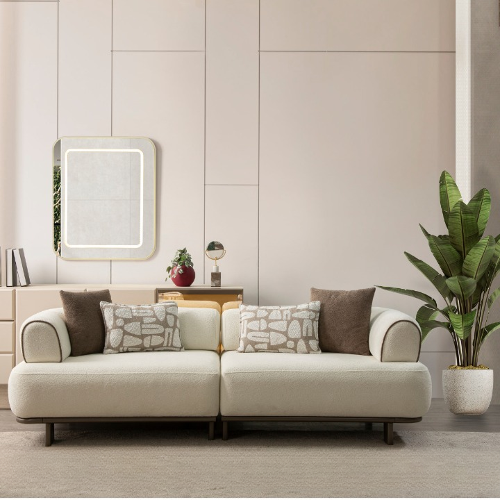 Set Canapea Moderna cu Fotolii, Caretta