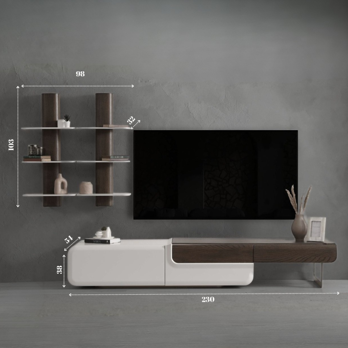 Comoda TV cu Raft, Nairobi